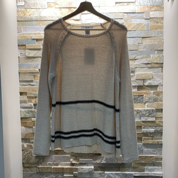 M Magaschoni Knit Stripe Sweater - Picture 3 of 8